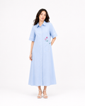 Bleu Lily Shirt Dress