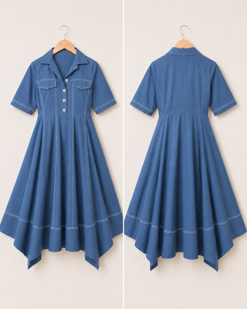 Blue Muse Dress