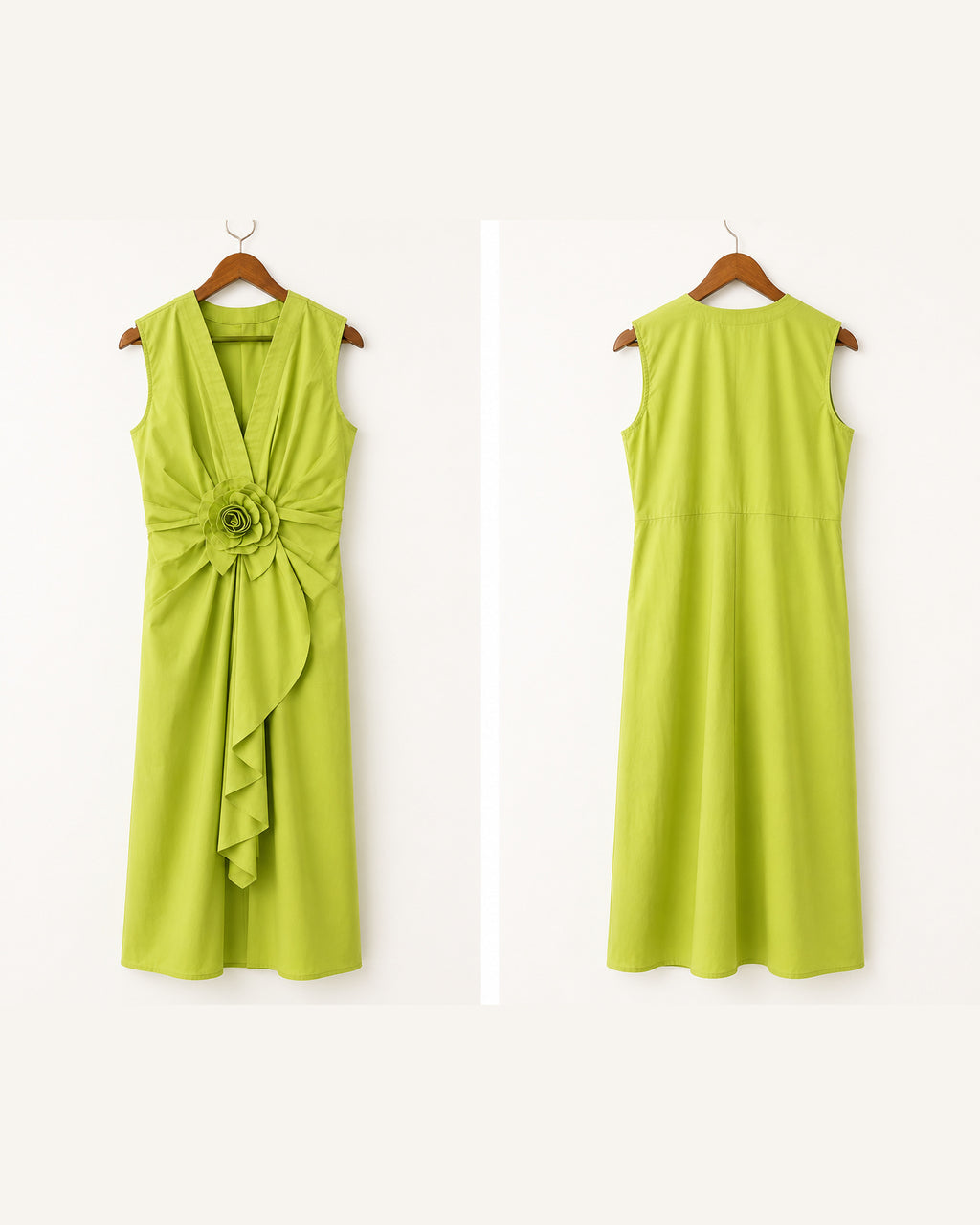 Lime Bloom Dress