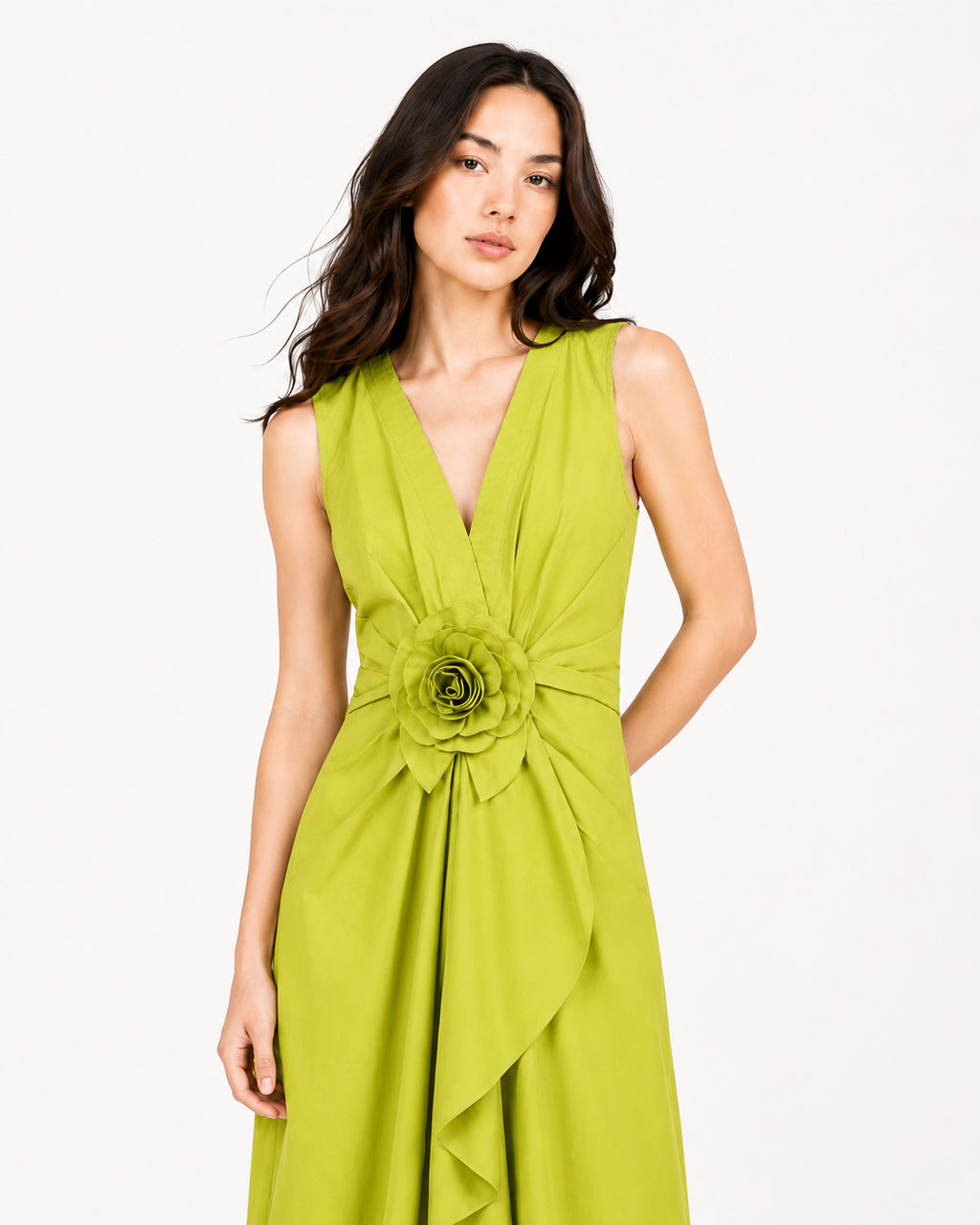 Lime Bloom Dress