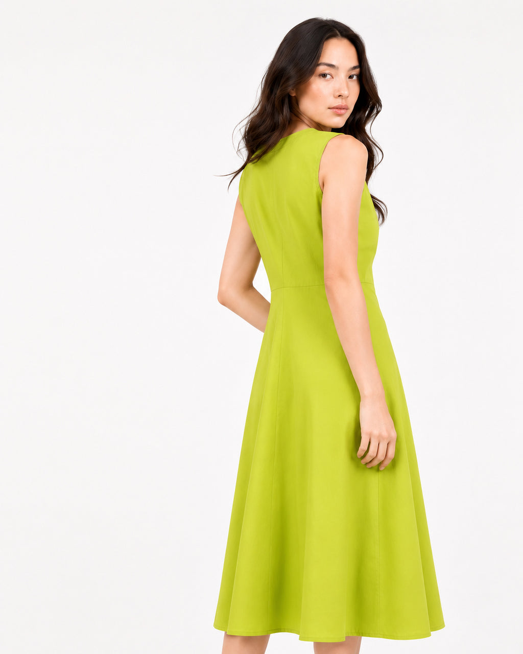 Lime Bloom Dress