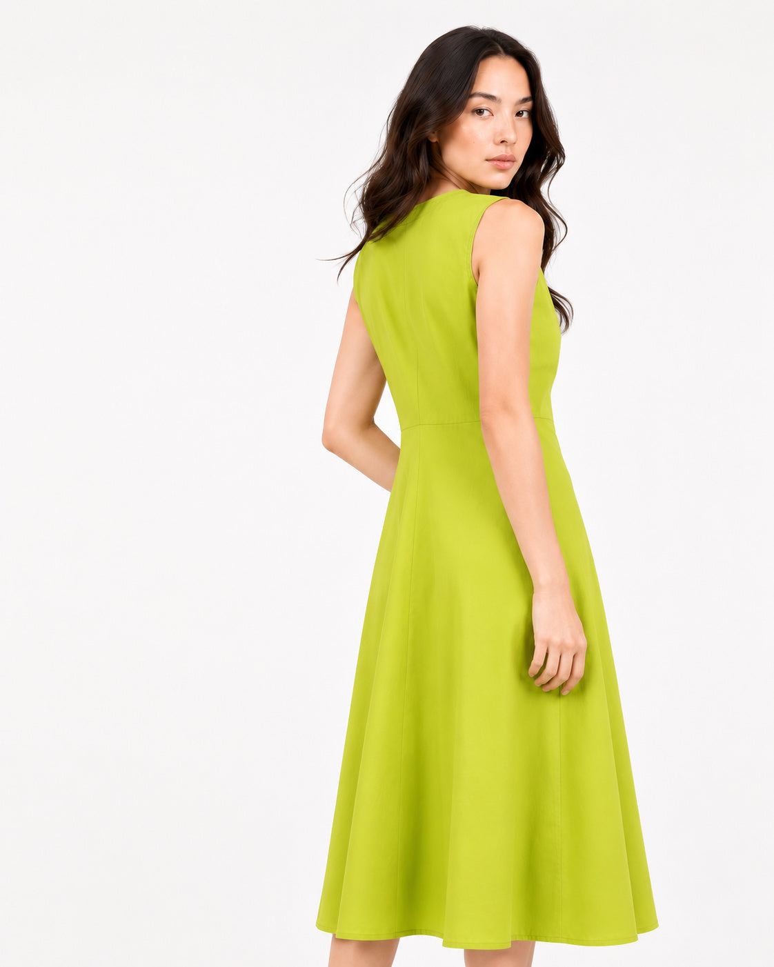 Lime Bloom Dress