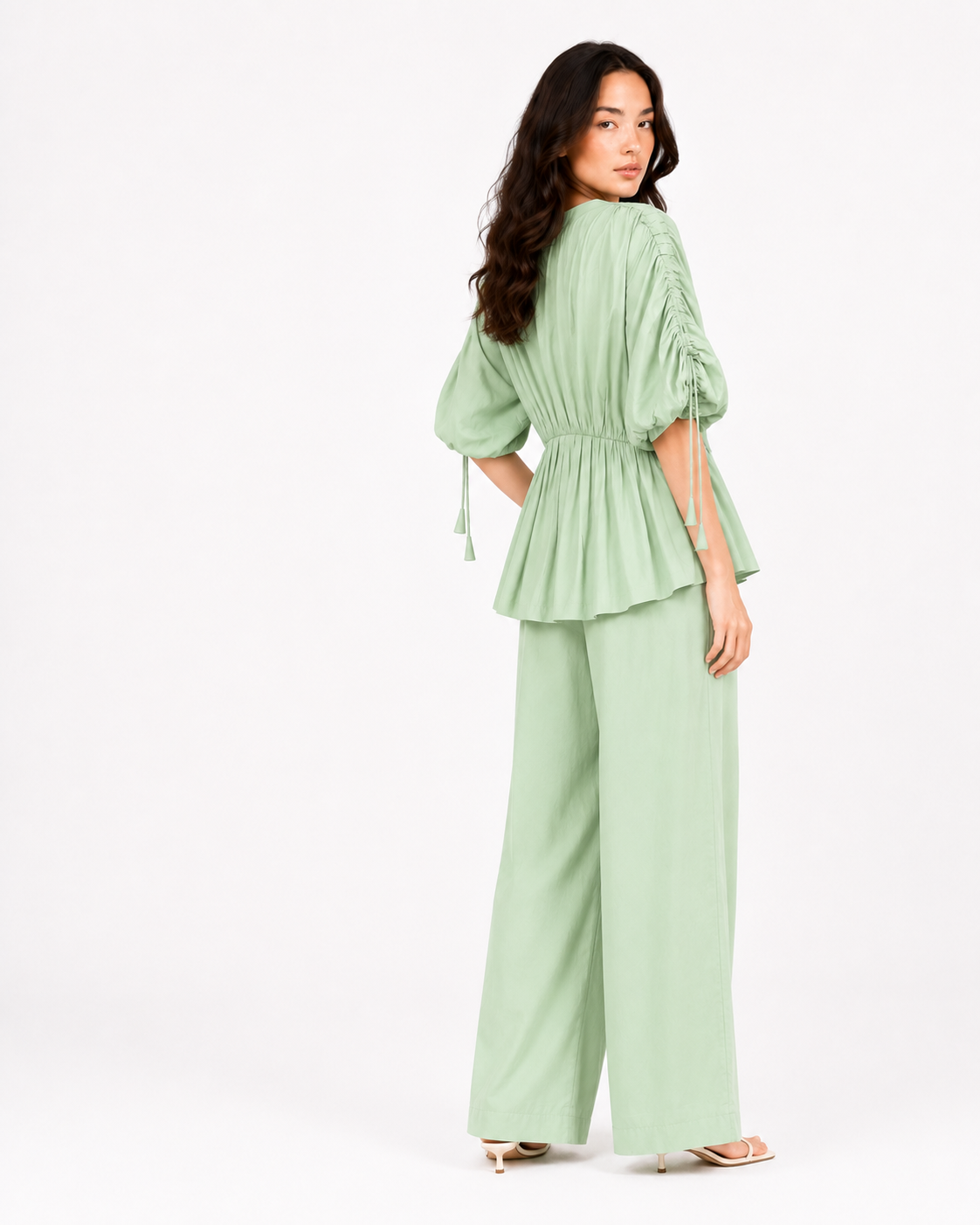 Mint Green Fleur Co-ord Set