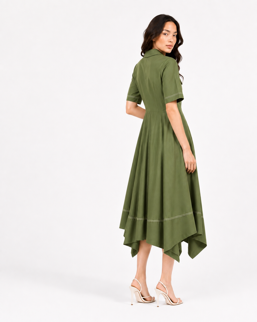 Olive Muse Dress