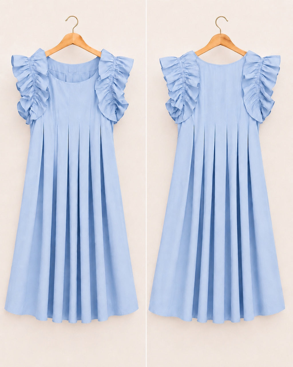 Powder Blue Rivière Dress