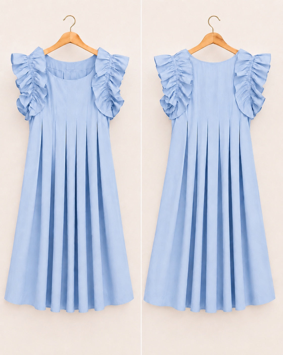 Powder Blue Rivière Dress