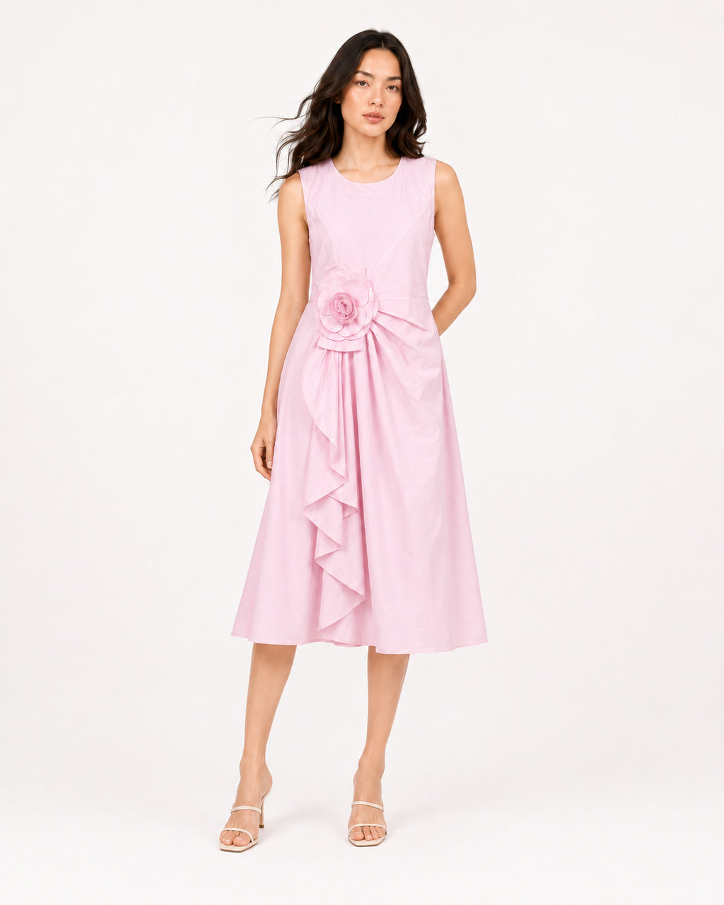 Rosé Bloom Dress