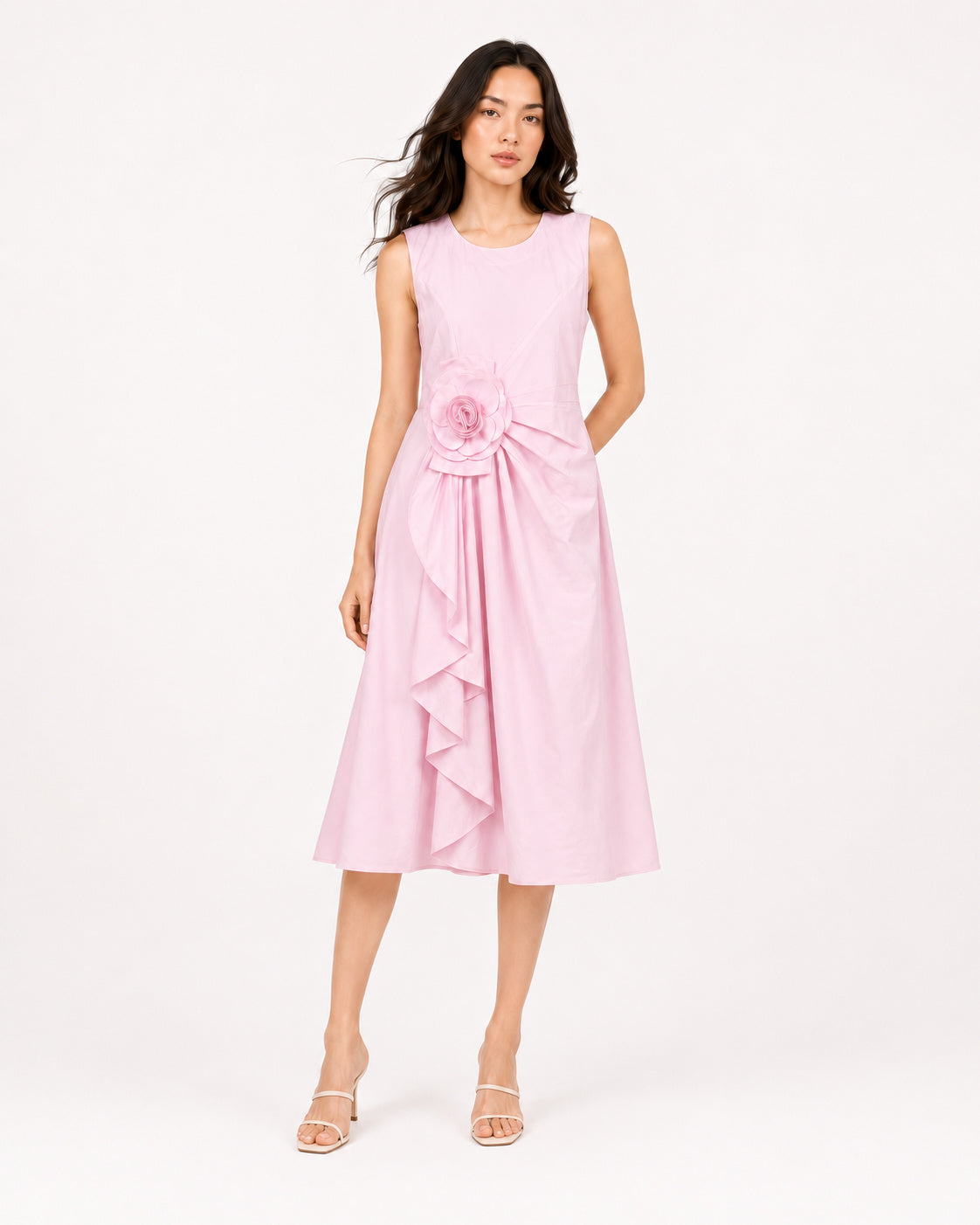 Rosé Bloom Dress