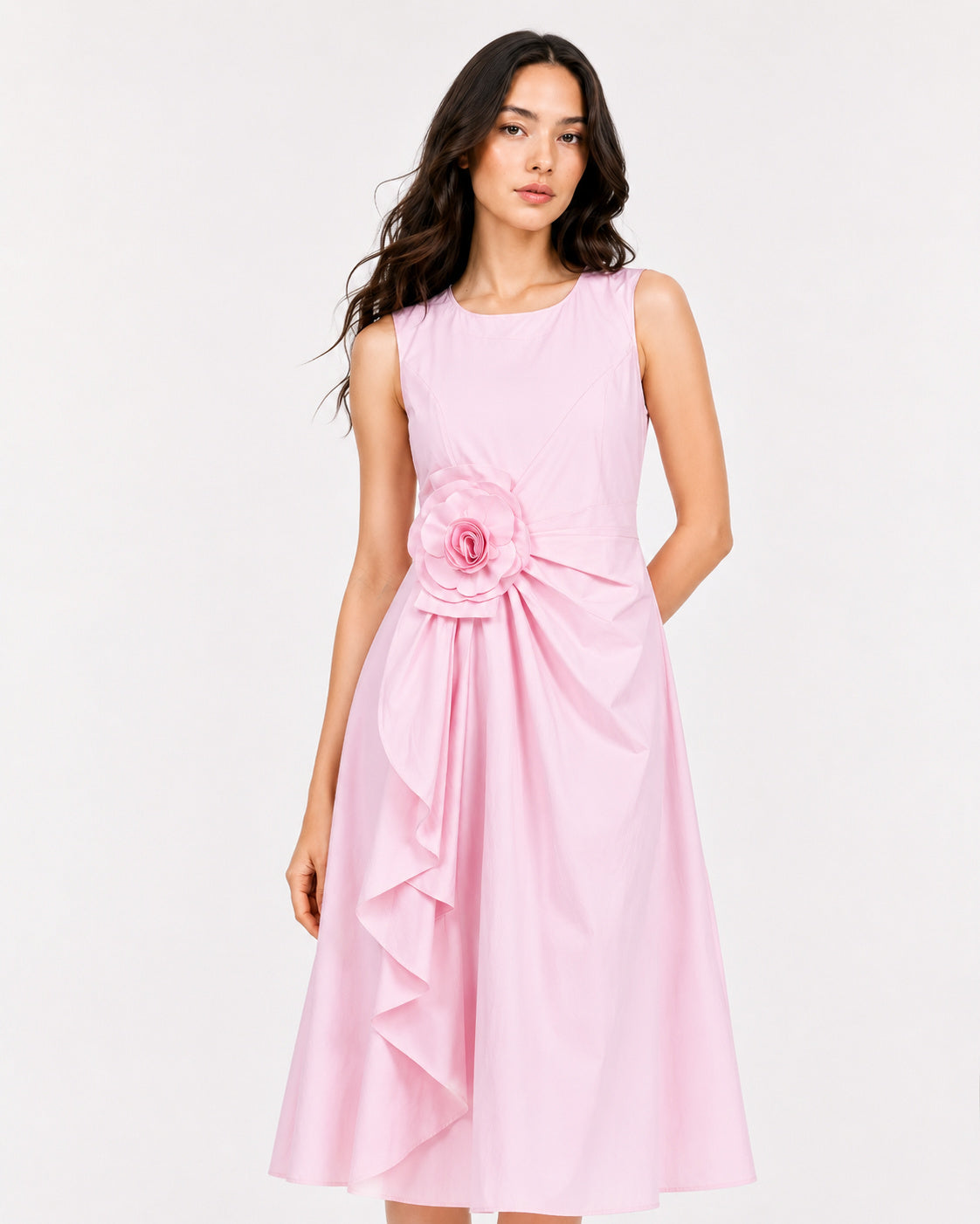 Rosé Bloom Dress