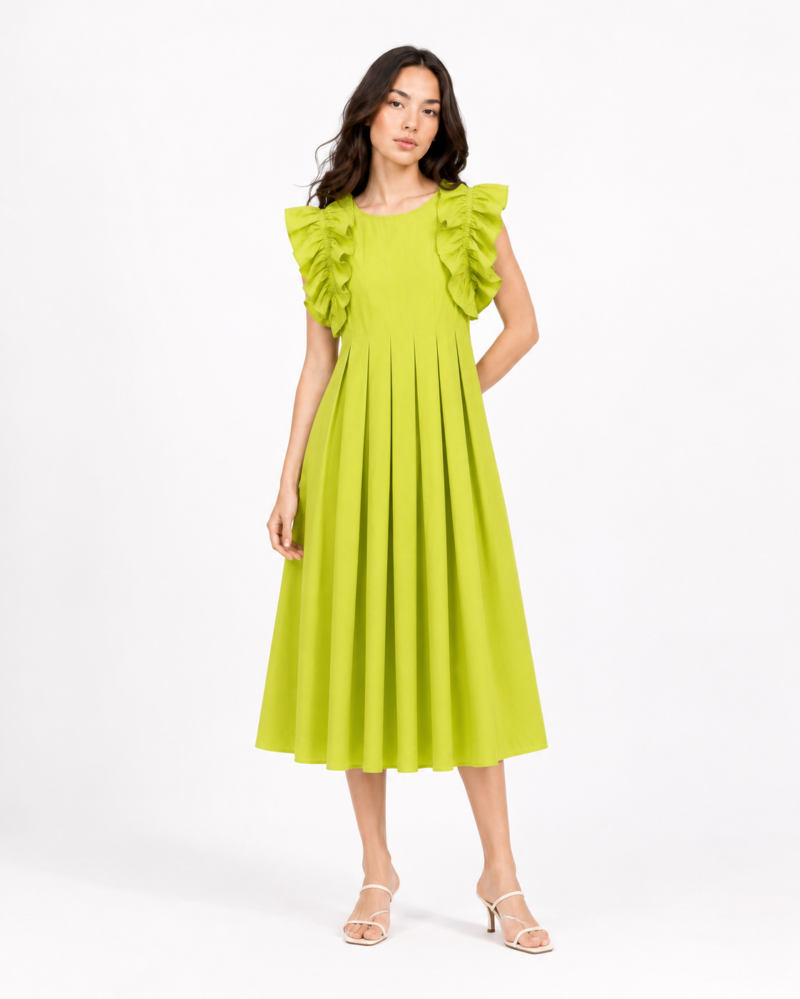 Lime Rivière Dress