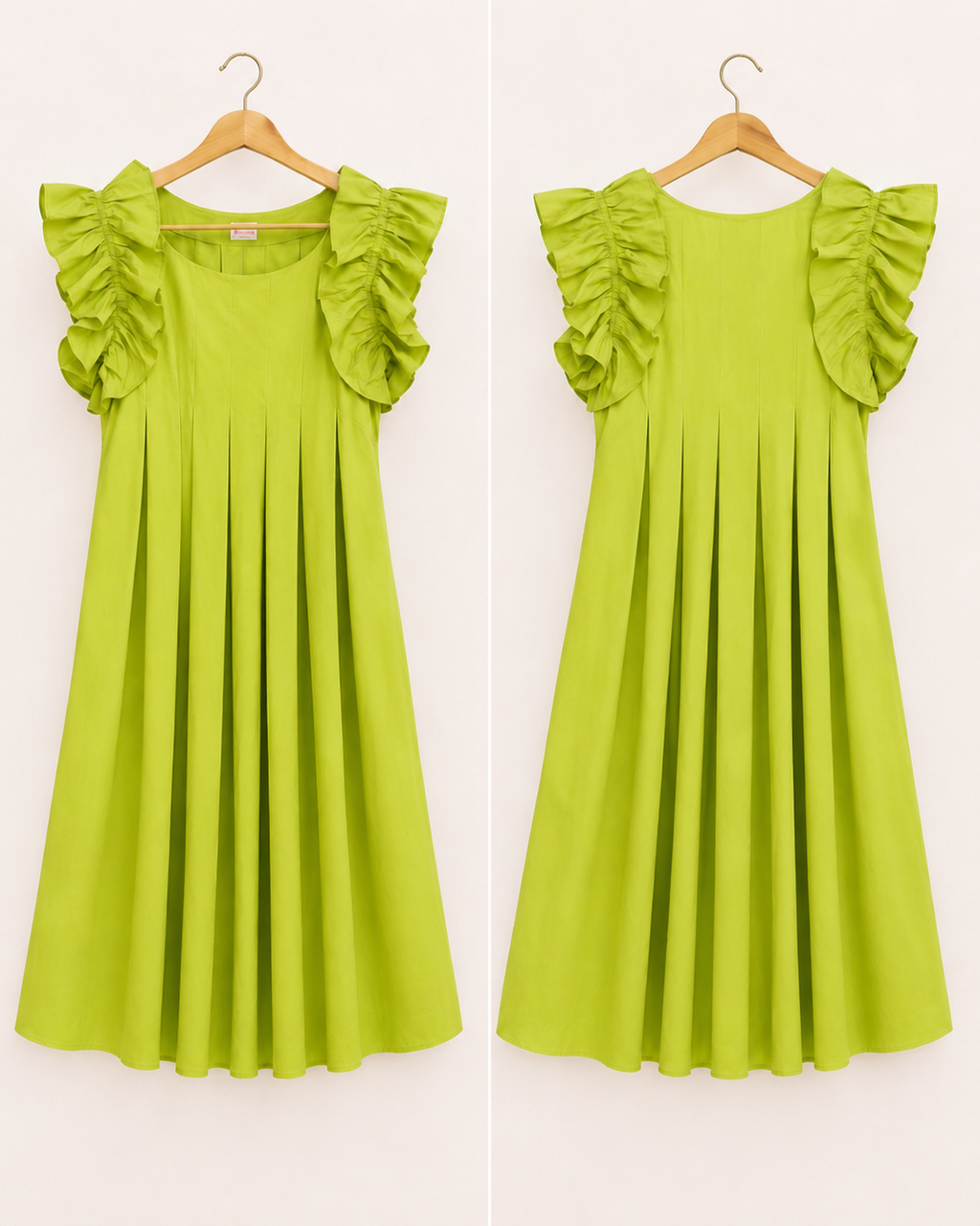 Lime Rivière Dress