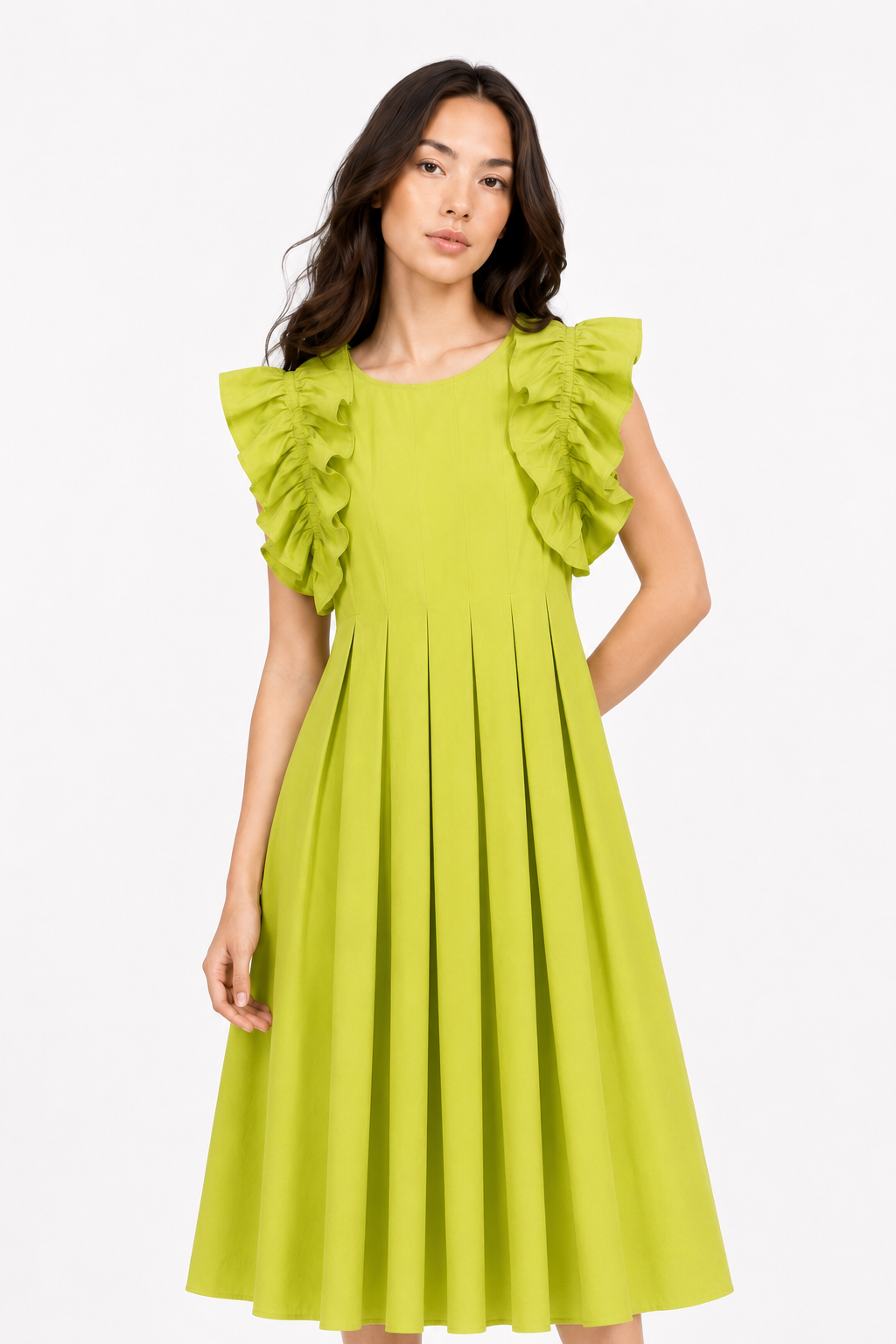 Lime Rivière Dress