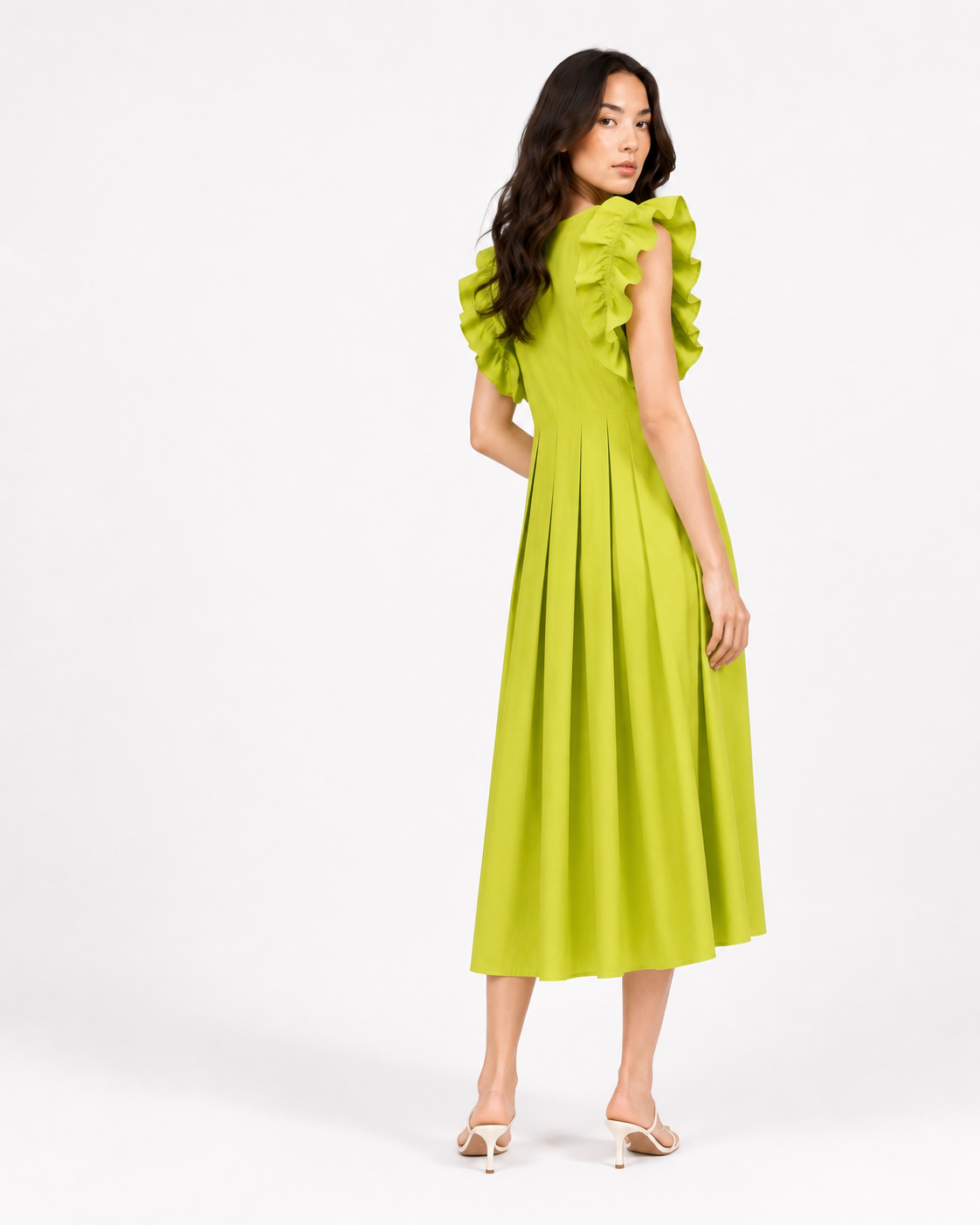 Lime Rivière Dress